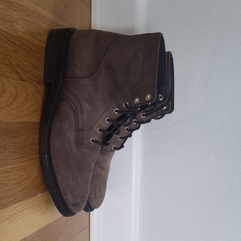 Men's Brown Leather Boots